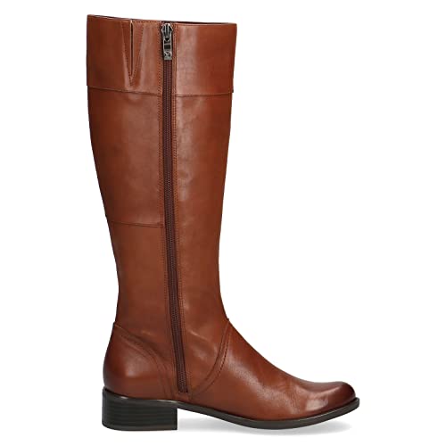 CAPRICE Damen 9-25511-41 Mode-Stiefel, Cognac Nappa, 39 EU