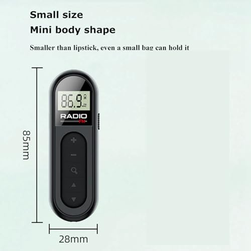 Radio de poche rechargeable pour ne plus manquer vos stations en voyage