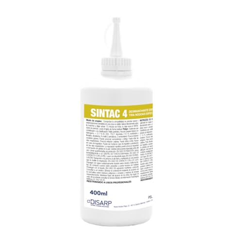 Quitamanchas Profesional para Manchas Proteicas – Elimina Sangre, Sudor, Orina, Vómitos, Huevo, Salsas, Leche y Mayonesa – Uso en Prendas Lavables – Gama SINTAC 400ml