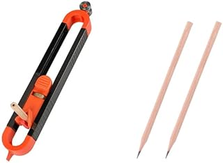 Contour Scribe Tool, Precise Scribe Tool, Contour Scribe with Lock- Woodworking Templates, Construction Tools