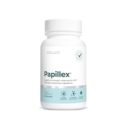 Papillex Dietary Supplement Tablets All Natural Immune Support - Immunity Defense - Best Immune System Booster - Organic 60 Capsules Bottle (Single Bottle)