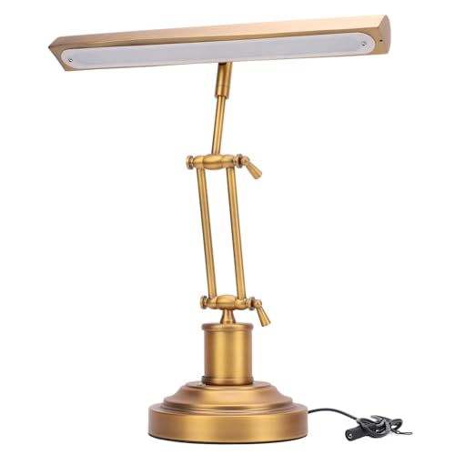 Piano Light for Upright Piano, 12W LED Piano Lamp with 3000K-6000K Color Temperature, Stepless...