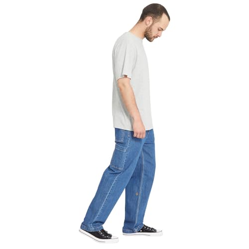 Pantalon Kraftsman II Denim Volcom robuste et confortable en bleu - 7