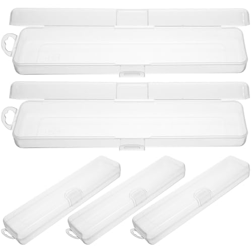 UTHCLO ������e�ʎ��u���V�P�[�X ���s�p���u���V�z���_�[ PP�f�� �R���p�N�g���[�{�b�N�X ���ϕi�f�B�X�v���C�P�[�X 5�Z�b�g