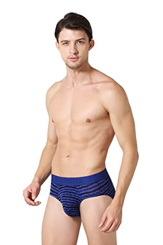 Image of Van Heusen Men Swift Dry Breathable Allover Print AIR Series Active Briefs - Available in Pack of 1 & 2