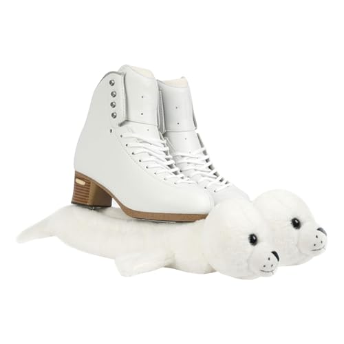 HSOKEW Ice Skate Blade Covers, Animals Ice Skate Blade Protector Cute Novelty Skating Soakers Blades Cover Ice Blade Guards Protective Skate Covers Skating Cover for Girl Women (Seal)