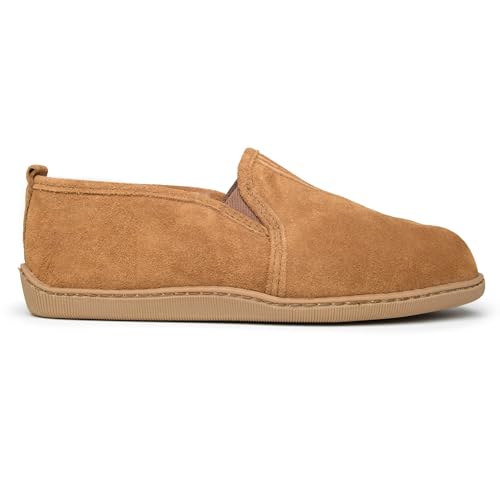 Minnetonka Mens Twin Gore Sheepskin2