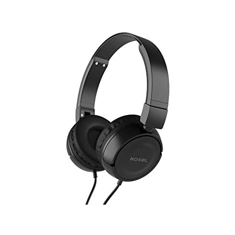Roxel RX110 Foldable Headphones with Mic Cover