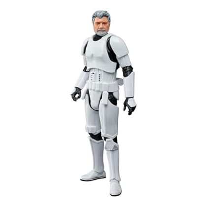 ハズブロ(HASBRO) スター・ウォーズ ブラックシリーズ ジョージ・ルーカス (ストームトルーパー版) F5373 正規品 ルーカスフィルム50周年アニバーサリー 6インチ アクションフィギュア