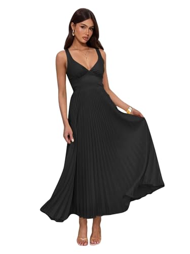 Pleated Chiffon Bridesmaid Dresses Long A Line Formal Wedding Guest Dress V Neck Corset Evening Gowns