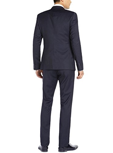 DTI GV Executive Italian Men's Vested Wool Suit 2 Button Jacket 3 Piece Tux Vest2