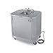 Lakeside 9610 Stainless Steel Mobile Handwashing Station, Hot/Cold Water with Soap Dispenser (Fully Assembled)