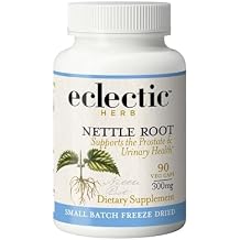 Eclectic Herb - Nettle Root Capsules | Prostate, Urinary Tract, and Male Health Support | Vegan, Non-GMO, Gluten Free, Freeze-Dried 90 CT | 250 mg