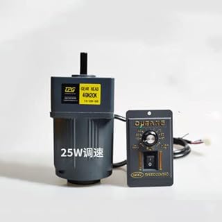 Davitu DC Motor - 25W 110V AC gear reduction motor 4IK25RGN-C high torque, reversible, speed regulating motor + governor - (Speed(RPM): 41RPM)