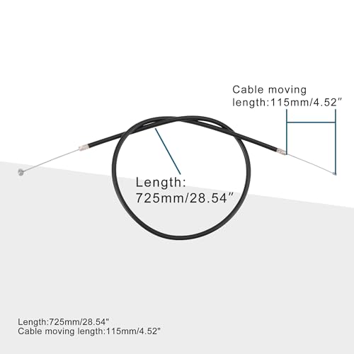 GOOFIT 28.54 Drosselkabel Chokezug Ersatz für 2-Stroke 47cc 49cc Pocketbike