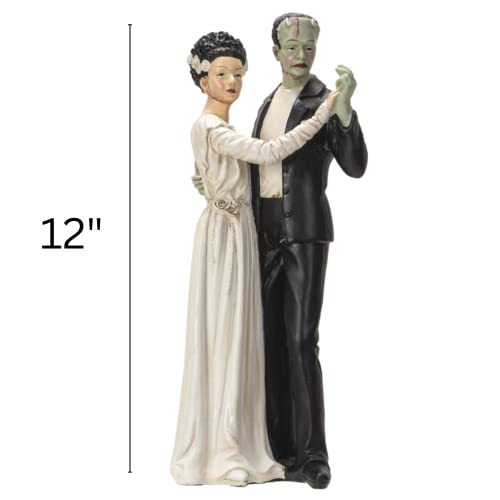 Figurine Frankenstein gothique Pacific Giftware couple dansant 30cm - 6