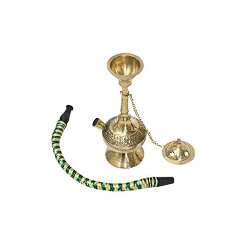 Universal Hub Messing Shisha Home Decor Nargile Antique Prunkstück Überraschungsgeschenke Sammlerstücke Indischer Stil… – Bild 3