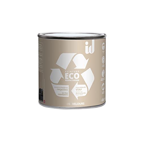 PEINTURE ECO RESPECTUEUSE VELOURS LIN 500ML - ID Paris