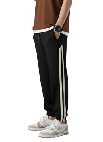 Image of dockstreet Mens Baggy fit Jogger /Sweatpants /Gym Gear, Trouser, Loose Home Relaxed Pants