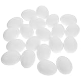 huevos fertiles de loro yaco Eclosión asistida: simula el tamaño y el peso de los huevos de pájaro para imitar los huevos de paloma reales, lo que tiene un gran efecto en la eclosión asistida, simulación de huevo de paloma, huevo de paloma falso