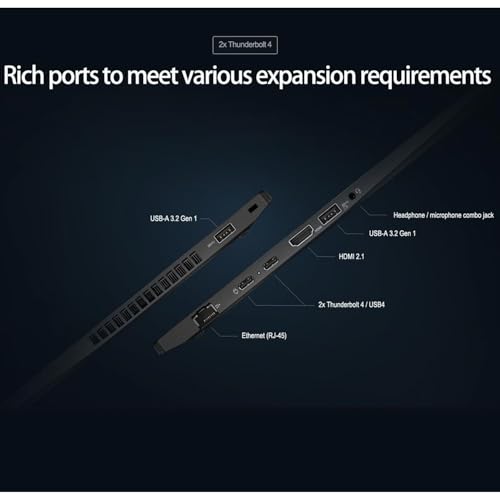 Image of Lenovo ThinkPad T16 Gen 2 Business Laptop Computer, 16 inch FHD+, 13th Gen Intel 10-Core i5-1335U (Beat i7-1255U), 40GB DDR4 RAM, 2TB PCIe SSD, WiFi 6E, BT 5.3, Windows 11 Pro, Tichang