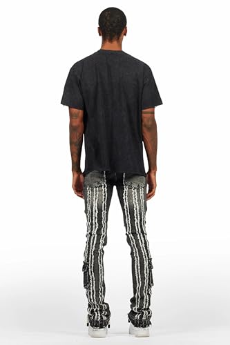 Men's Frey Stacked Flare Jean4