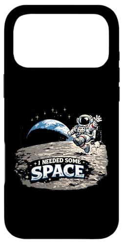 I Need Some Space - Earthrise Lunar Orbit Kosmos Fun Art �X�}�z�P�[�X iPhone 17 Pro Max �p