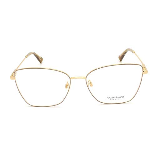 Òculos Armação Ana Hickmann AH1405 01A Dourado Feminino