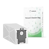WAIKAS 20 Pack Vacuum Bags for Roborock QV 35A, Qrevo S5V, Saros 10/10R, Saros Z70, S8 MaxV Ultra, Qrevo Curv S5X, Qrevo Curv, Qrevo CurvX, Qrevo Pro, QV Revo, QX Revo, Disposable Robo Rock Dust Bags