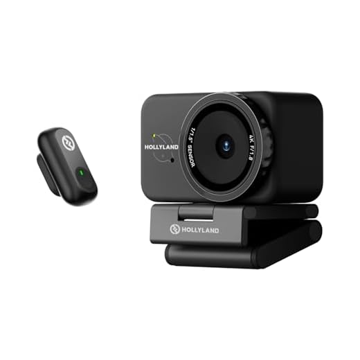Advanced 4K Webcam with AI Features