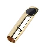 Saxophone Mouthpiece, Jazz Alto Saxophone Metal Mouthpiece with Patches Pads Cushions Mouthpiece Alto Sax Metal