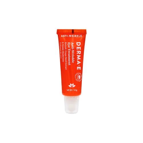 derma e anti wrinkle vitamin a eye cream 0.5 ounce