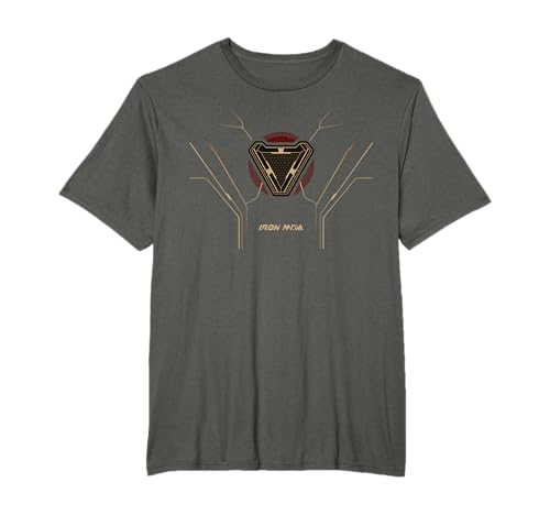 Marvel Iron Man Arc Reactor Suit Póster Camiseta