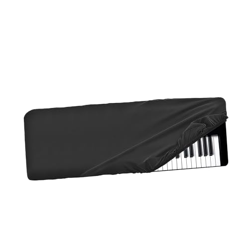 Musiin 61 keys piano keyboard dust cover, compatible with M-Audio Oxygen 61, Behringer Motor 61, Roland FA-06 keyboards, Luxury Chinlon Anti-dust & Scratch-proof, Smooth Touch & Custom Fit