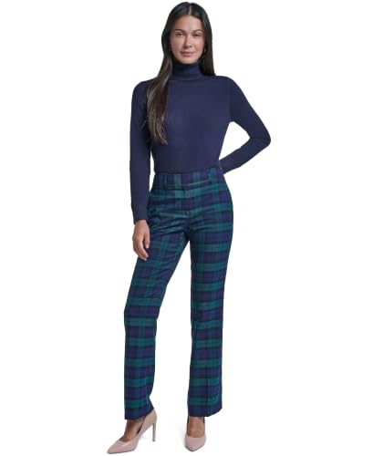 Image of Tommy Hilfiger Solid Sutton Boot Leg Trousers