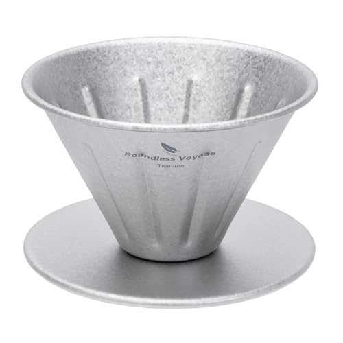 Boundless Voyage ���`�^���� �R�[�q�[�h���b�p�[ �~���^ 8�F�W�J ���y�� �g�ѕ֗� ������� �ϋv �K�тȂ� �R�[�q�[�c�[�� �ƒ� �I�t�B�X �A�E�g�h�A �L�����v�p �M�t�g�Ή� �y�[�p�[�t�B���^�[�͕ʔ� Ti6005P (�V���o�[)