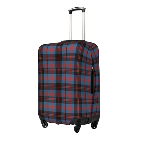 Angus Ancient Lw Tartan Luggage Cover, Protective Washable Suitcase Cover - Travel Fashion Elastic Suitcase Protector X-Large2