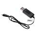 vhbw USB Ladekabel kompatibel mit Carrera RC Video ONE (503003) Drohne