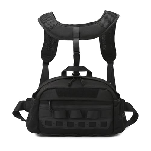Bolsa de pecho para deportes al aire libre y chaleco de senderismo PURYN Molle