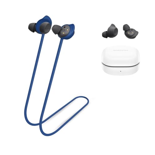 [RoBeKaU] Galaxy Buds FE �ɓK�p �C���z�� �X�g���b�v �V���R���� �����h�~ �����h�~ �X�|�[�c�œK Galaxy Buds FE �p �l�b�N�X�g���b�v (�u���[)