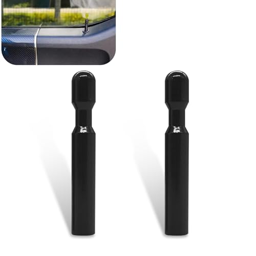 UGSHY 2 PCS Car Door Lock Knobs, Inner Door Lock Pull Pins, Plastic Door Bolt, Automotive Decoration Kits, Vehicle Replacement Parts, Compatible with Ford F150 Explorer, Taurus (Black)