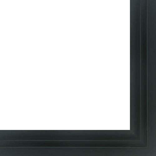 CountryArtHouse Canvas Floater Frame Moulding (Wood) 18ft bundle - Contemporary Black Finish - 1.75