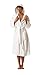 Produktbild Buscher 201180-100-L Bademantel Kimono mit Kapuze Baumwolle 400g/qm, weiß