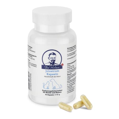 Dr. Hölter Jolostrum Colostrum hochwertiges Kolostrum für Hunde und Katzen (90 Kapseln) Cover