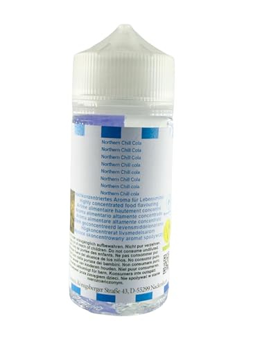 Aroma concentrado sabor cola Northern Chill de 100ml vegano para personalizar recetas 5