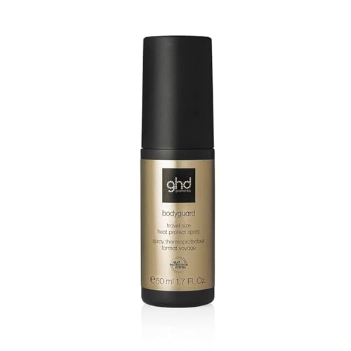 ghd bodyguard - spray protector térmico para todo tipo de cabello, tamaño viaje, 50ml