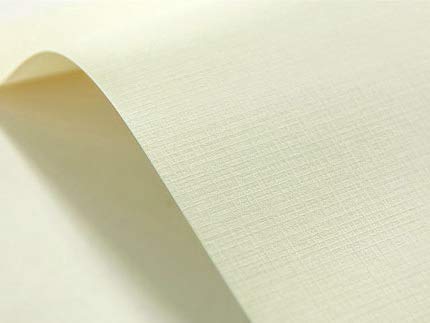Netuno 400x Cream Checkered Embossed cardstock A4 210x297mm 8.3x11.7in 246gsm Elfenbein Textured Paper Decorative cardstock for Invitations menus Photo Albums Table Cards Covers Business Cards Flyers