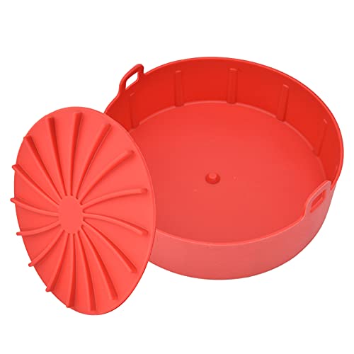 Pot de Silicona de Freidora Aire, Accesorios para el Horno Aire Reemplazo Reemplazo Alimentos para la Freidora Más 7,5 Pulgadas
