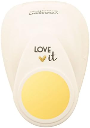 Vaessen Creative Love It Perforadora de Papel, Circulo, Talla M, ...