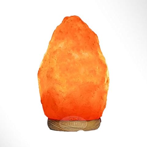 Natural Krafts Himalayan Salt lamp 1 to 2 Kilogram with Free Certified Cable and Bulb Cover